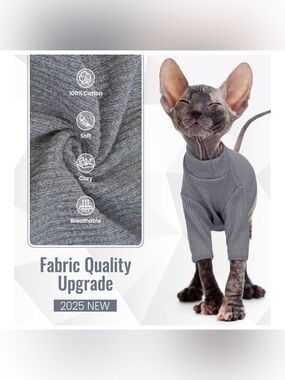 New Hairless Cat Apparel - Small